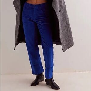 FREE PEOPLE We The Free Risk Taker Corduroy Jeans - Color Limoges 💙
